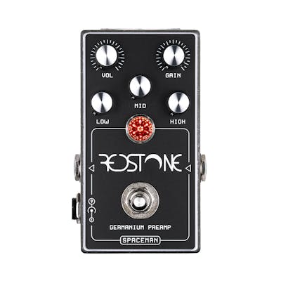 Spaceman Effects Redstone Germanium Preamp Pedal in Silver